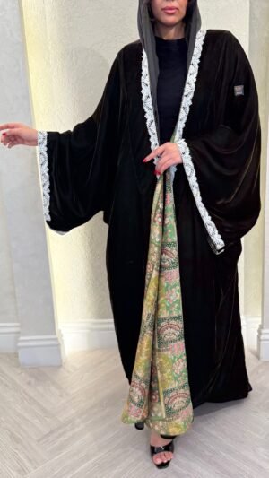 Velvet and embroidery