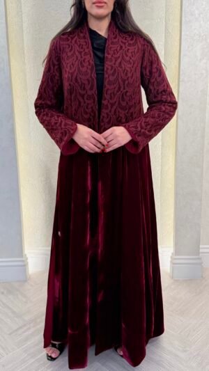 Half velvet half lace